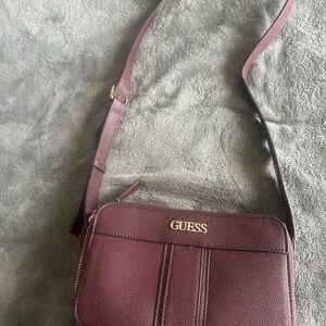 GUESS Burgundy Crossbody Bag